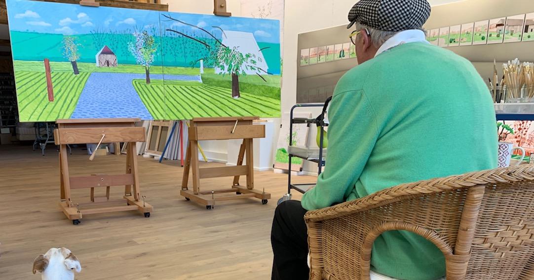 David Hockney, l’artiste qui touche à tout