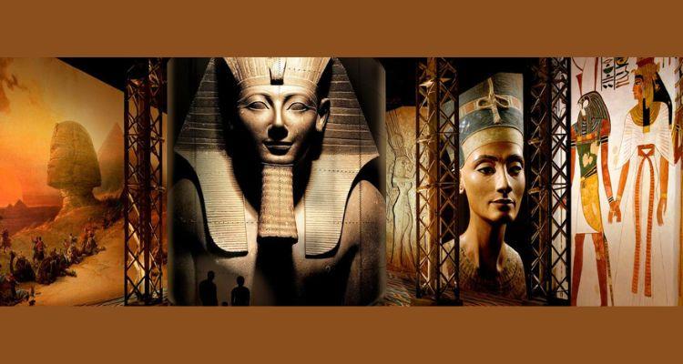 L’Egypte des Pharaons à l’Atelier des Lumières