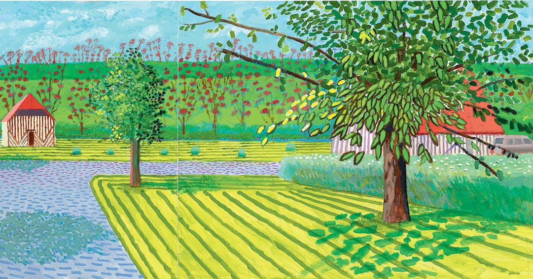 [Exposition] David Hockney. A Year in Normandie